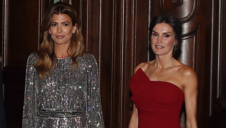 La Reina Letizia junto a Juliana Awada durante el Viaje de Estado de los Reyes Felipe y Letizia a Argentina