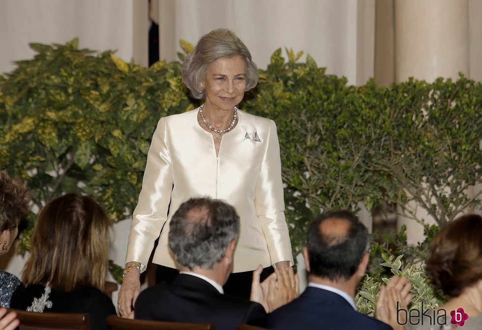 La Reina Sofía en el 50 aniversario del trofeo Princesa Sofía de vela