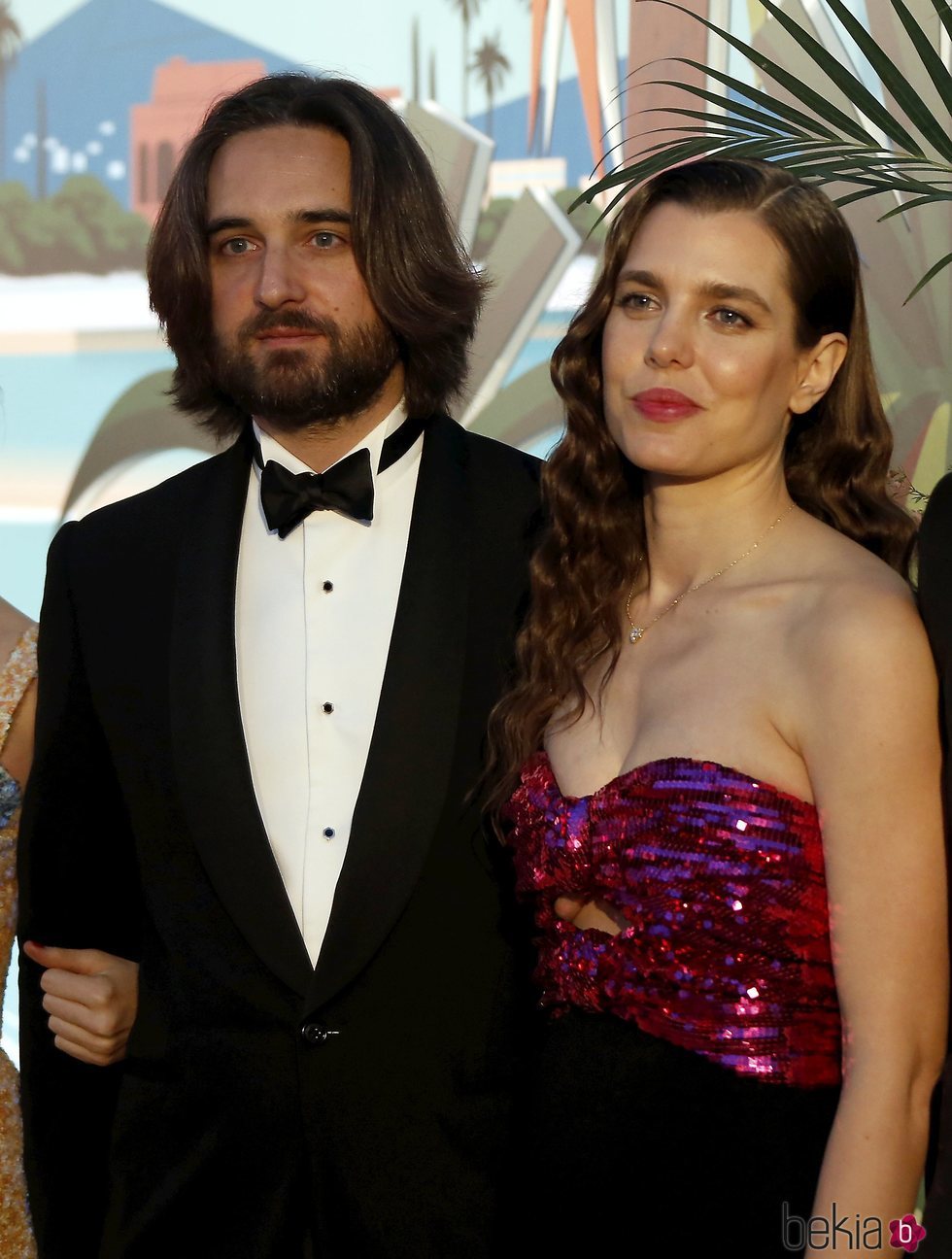 Dimitri Rassam y Carlota Casiraghi en el Baile de la Rosa 2019