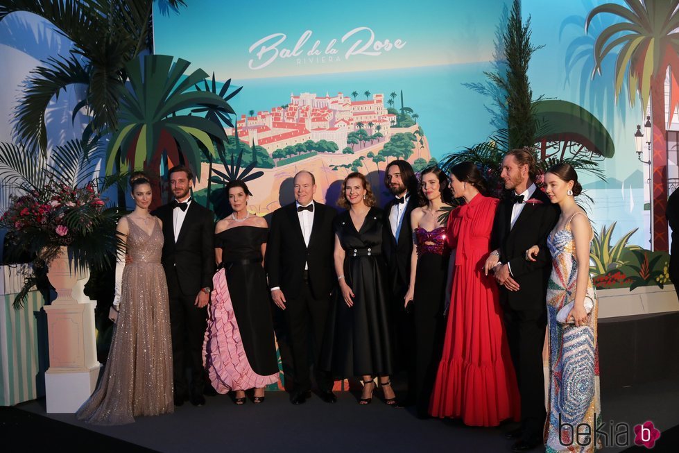 Pierre Casiraghi y Beatrice Borromeo, Carolina de Mónaco, Alberto de Mónaco, Carole Bouquet, Carlota Casiraghi y Dimitri Rassam, Andrea Casiraghi y Tatiana