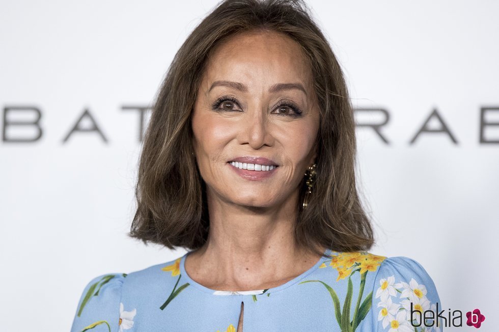 Isabel Preysler en la presentación de la nueva colección de Rabat