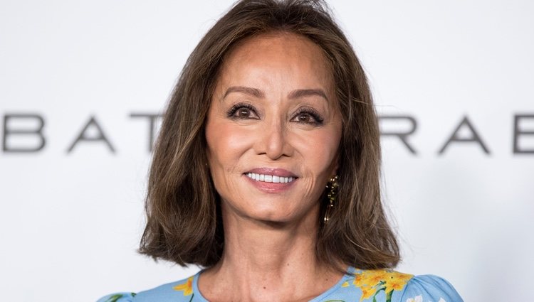 Isabel Preysler en la presentación de la nueva colección de Rabat