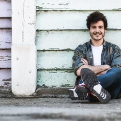 Miki Núñez, muy sonriente durante su promoción de 'La venda'