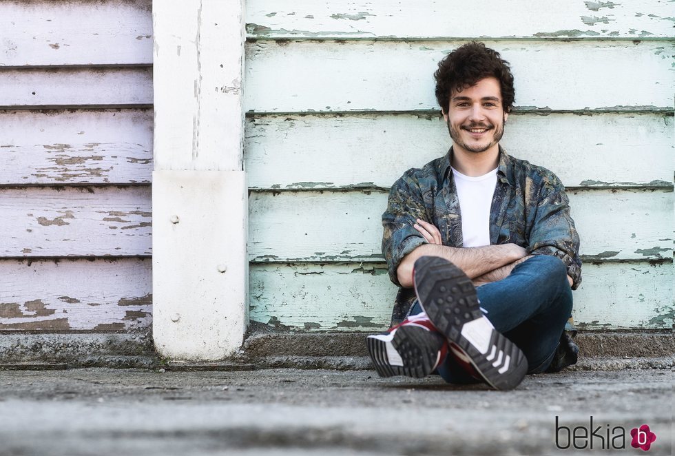 Miki Núñez, muy sonriente durante su promoción de 'La venda'