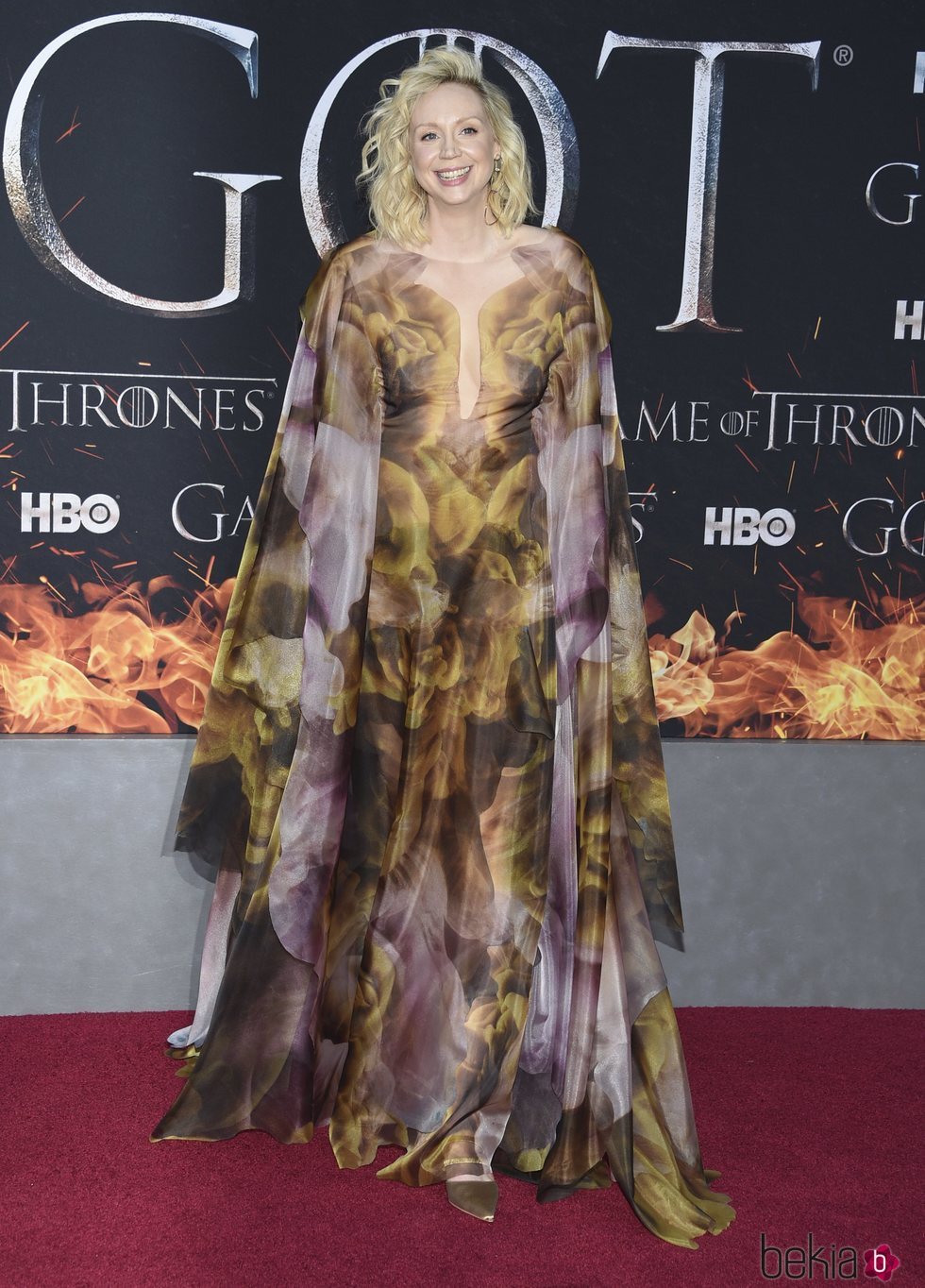 Gwendoline Christie en la premiere de la 8ª temporada de 'Juego de Tronos'