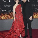 Kit Harington y Rose Leslie en la premiere de la octava temporada de 'Juego de Tronos'