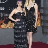 Maisie Williams y Sophie Turner en la premiere de la octava temporada de 'Juego de Tronos'