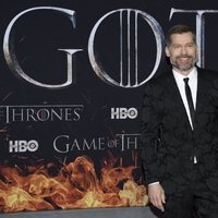 Nikolaj Coster en la premiere de la octava temporada de 'Juego de tronos'