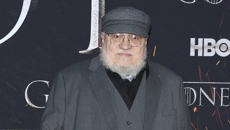 George R. R. Martin en la premiere de la octava temporada de 'Juego de tronos'