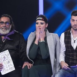 Juanmi, María Jesús Ruiz y Alejandro Albalá en la gala 14 de 'GH DÚO'