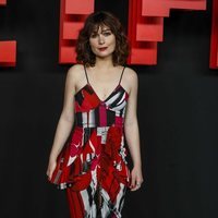 Nadia Santiago en la presentación de la sede de Netflix en Europa