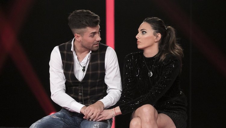 Alejandro Albalá e Irene Rosales antes de la expulsión en la gala 14 de 'GH DÚO'