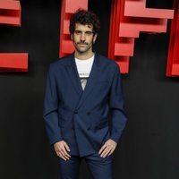 Tamar Novas en la presentación de la sede de Netflix en Europa