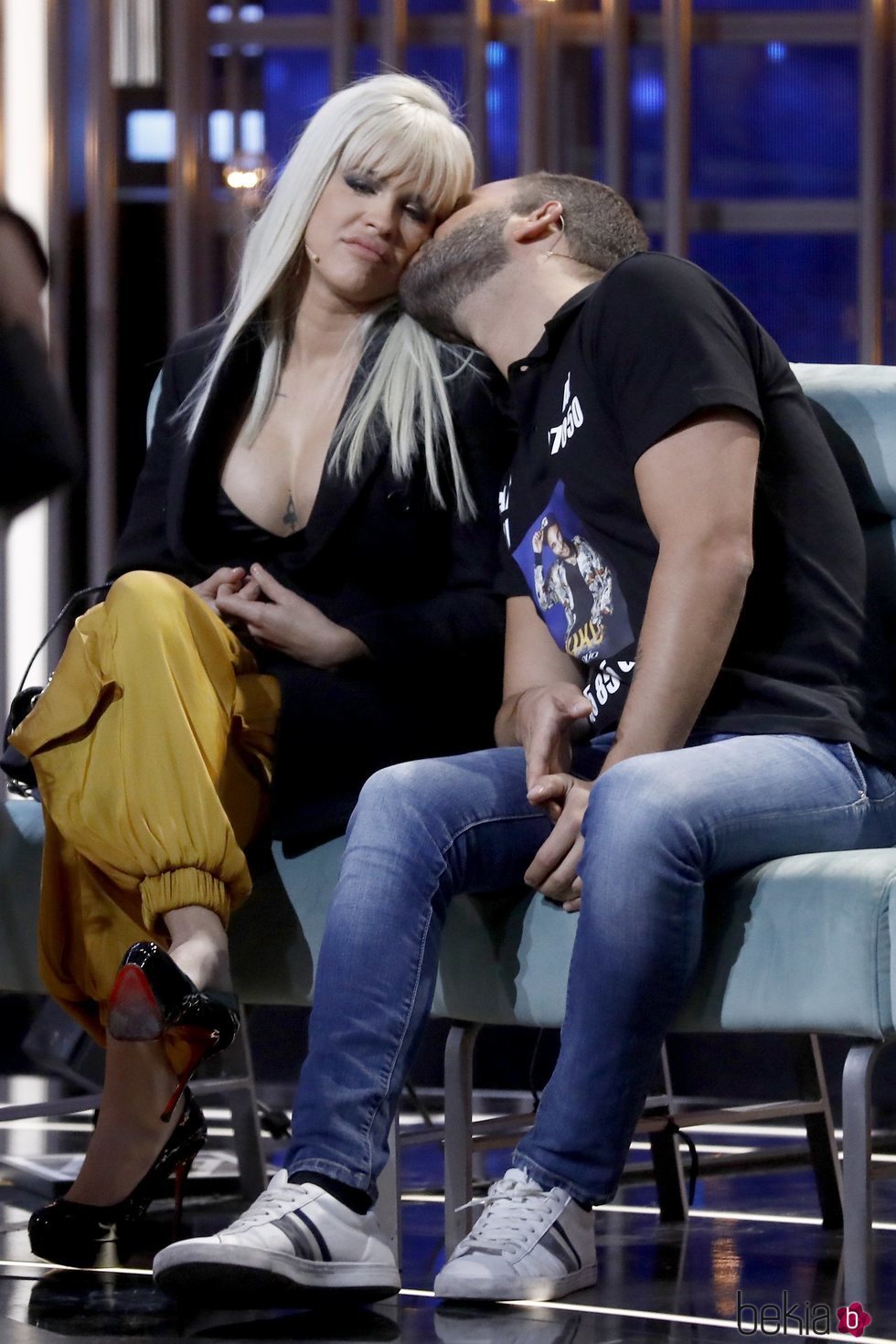 Ylenia y Antonio Tejado muy cariñosos durante la gala 14 de 'GH DÚO'