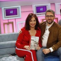 Màxim Huerta, Joaquín Prat y Ana Rosa Quintana en 'El Programa de Ana Rosa'