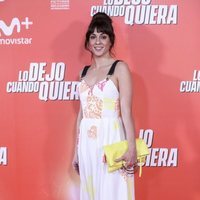 Eva Urgate en la premiere de 'Lo dejo cuando quiera'