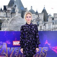 Scarlett Johansson en el exterior de la premiere de 'Los Vengadores: Endgame'