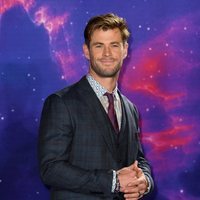 Chris Hemsworth en el interior de la premiere  de 'Los Vengadores: Endgame'