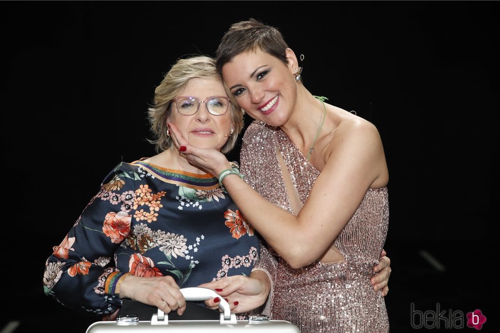 María Jesús Ruiz y su madre Juani en la gala final de 'GH DÚO'