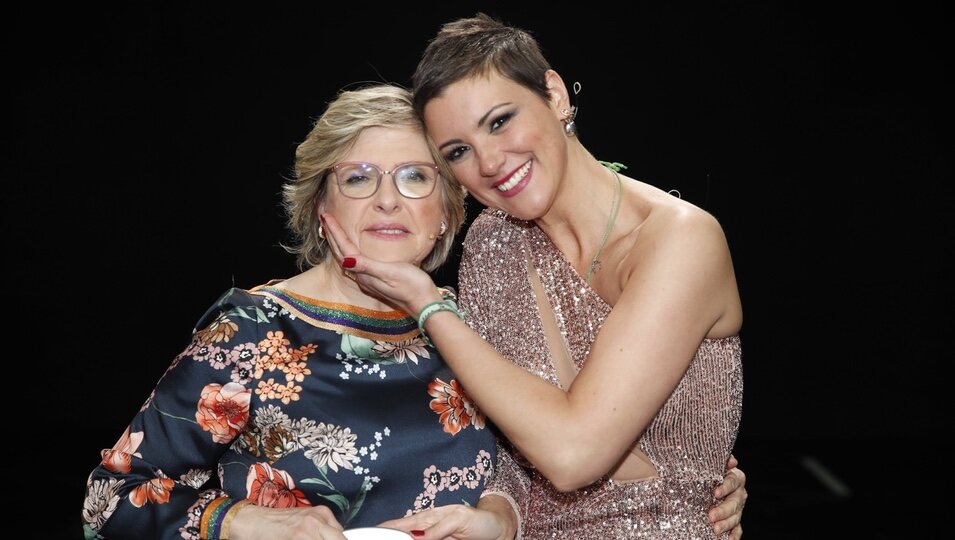 María Jesús Ruiz y su madre Juani en la gala final de 'GH DÚO'