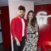 Ana Guerra y Ricky Merino en la presentación de su libro 'Con una sonrisa'