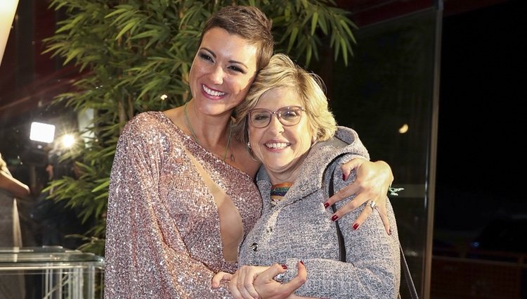 María Jesús Ruiz con su madre Juani tras el final de 'GH DÚO'