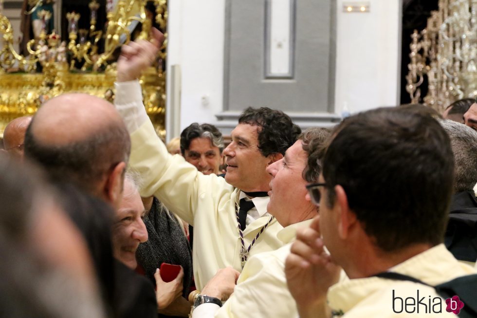 Antonio Banderas en la Semana Santa de Málaga 2019