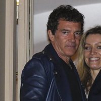 Antonio Banderas y Nicole Kimpel en la Semana Santa de Málaga 2019