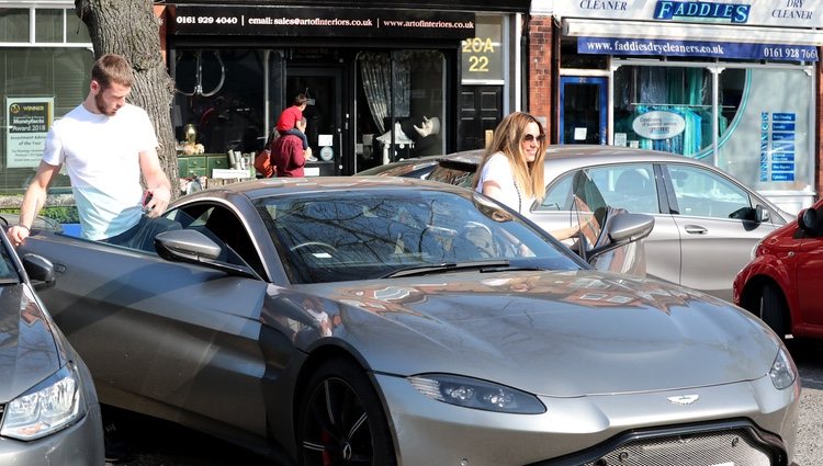 Edurne y David de Gea de paseo por Manchester