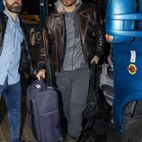 Fabio Colloricchio en el aeropuerto rumbo a 'Supervivientes 2019'