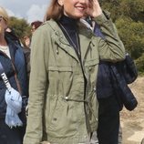 Lourdes Montes en la corrida de toros de su marido Fran Rivera en Zahara de los Atunes