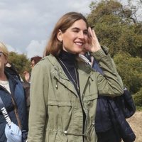 Lourdes Montes en la corrida de toros de su marido Fran Rivera en Zahara de los Atunes