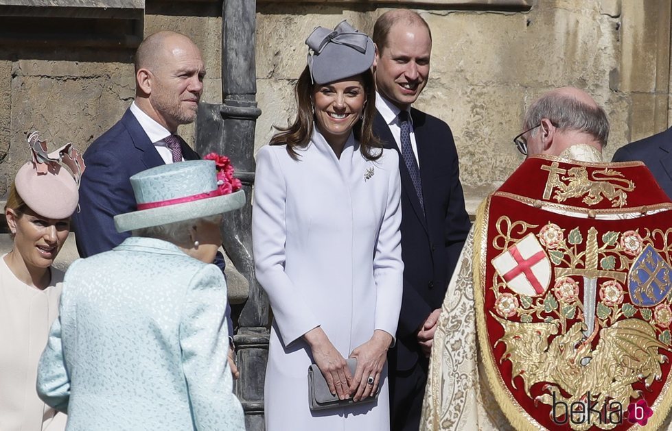 Kate Middleton, muy sonriente antes de la Misa de Pascua 2019 en Windsor