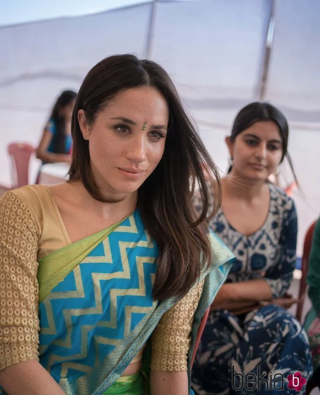 Meghan Markle visitó escuelas para niñas en La India en 2017