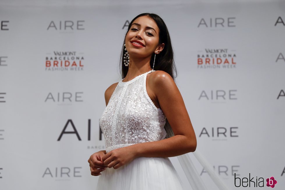 Cindy Kimberly en la Barcelona Bridal Fashion Week