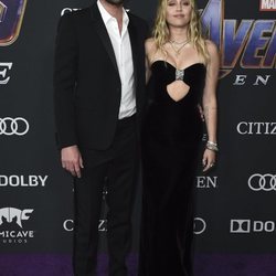 Miley Cyrus y Liam Hemsworth en la premiere de 'Vengadores: Endgame' en Los Ángeles