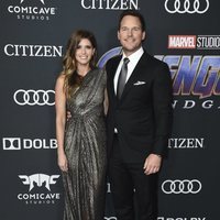 Chris Pratt y Katherine Schwarzenegger en la premiere de 'Vengadores: Endgame'