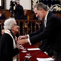 El Rey Felipe entrega el Premio Cervantes a Ida Vitale