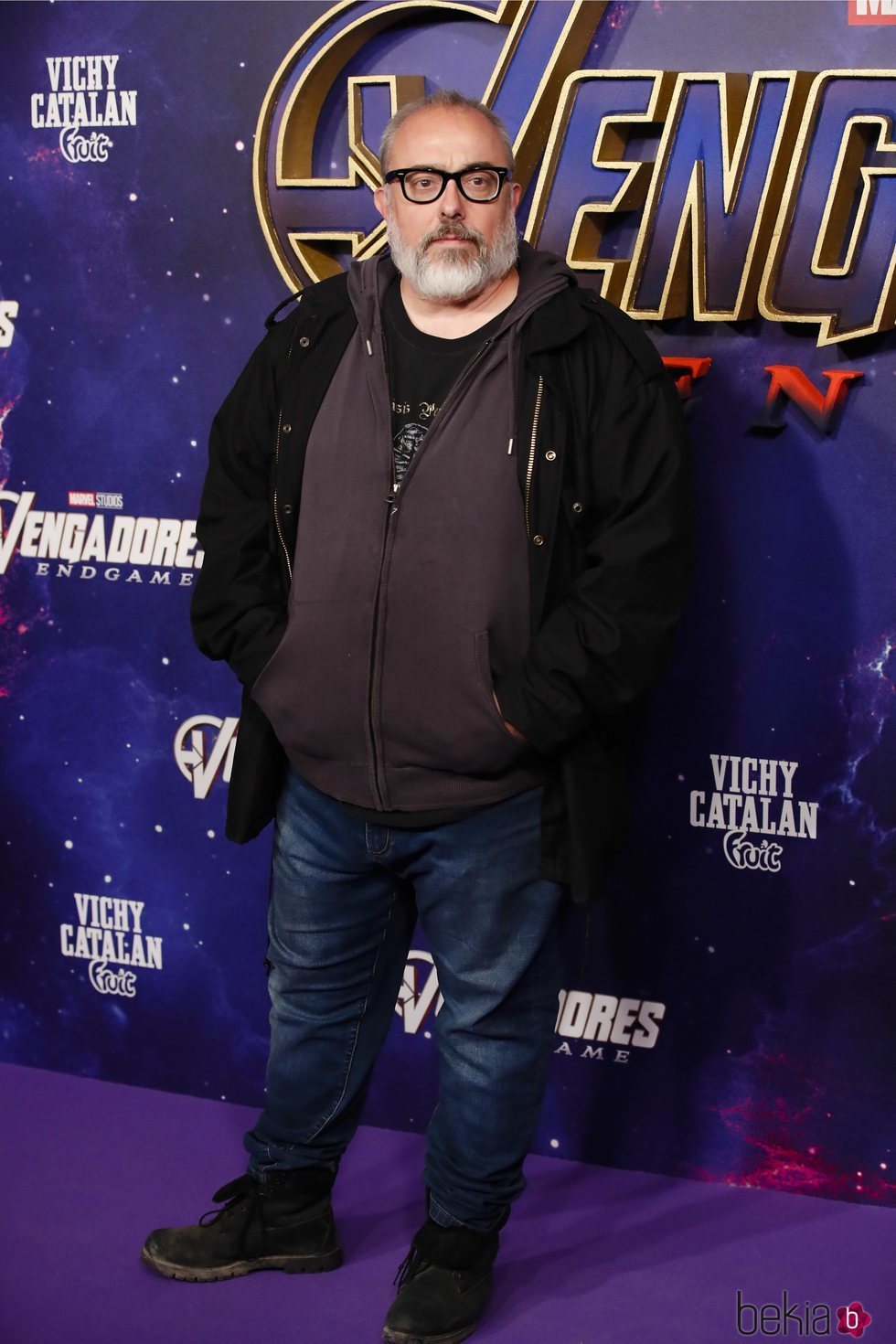 Álex de la Iglesia en la premiere de 'Los Vengadores: Endgame' en Madrid