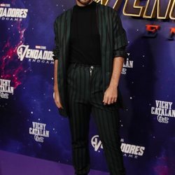 Agoney en la premiere de 'Los Vengadores: Endgame' en Madrid