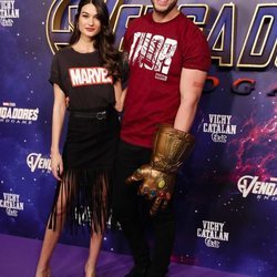 Diego Matamoros y Estela Grande en la premiere de 'Los Vengadores: Endgame' en Madrid