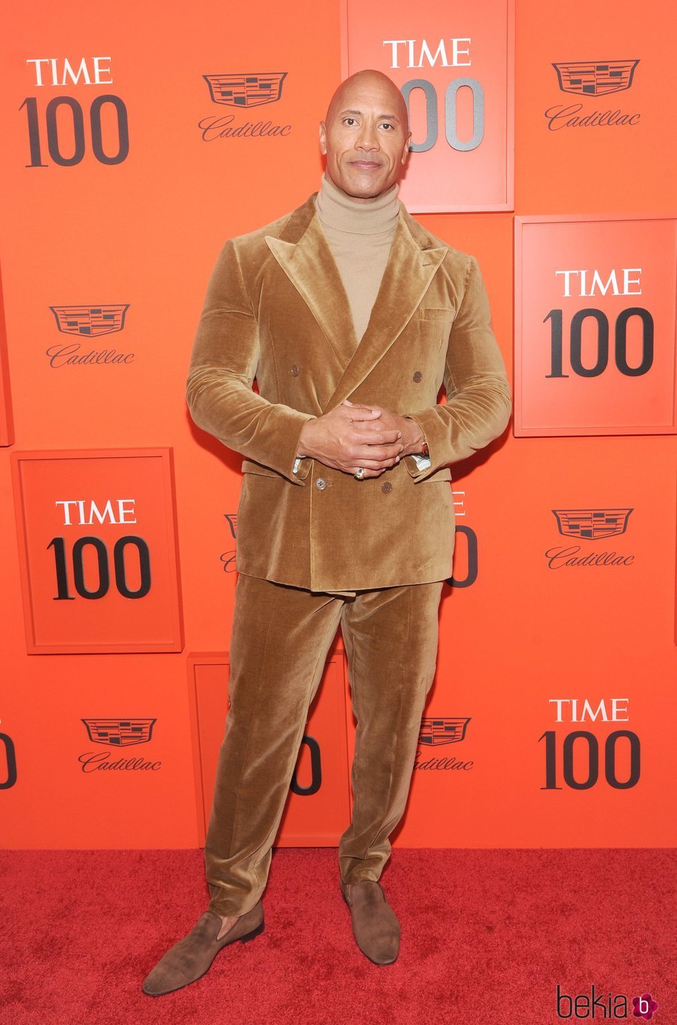 Dwayne Johnson en la Gala Time 100