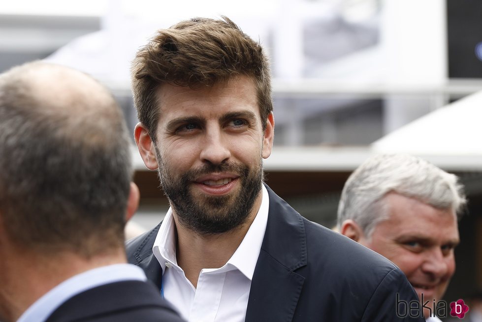 Gerard Piqué en el torneo de Conde Godó 2019