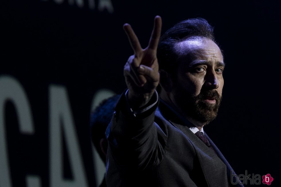 Nicolas Cage en el Festival de Cine de Sitges de 2018