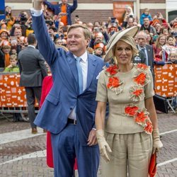 El Rey Guillermo y la Reina Máxima de Holanda en el Día del Rey 2019