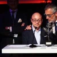 Jesus Vidal y Javier Fesser en los Premios Sant Jordi 2019