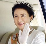 La Emperatriz Masako llega al Palacio Imperial para la proclamación de Naruhito de Japón