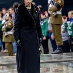 La Princesa Ana de Inglaterra en el funeral del Gran Duque Juan de Luxemburgo