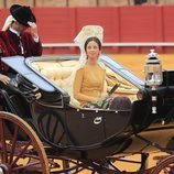 Victoria Federica de Marichalar en la Plaza de Toros de La Maestranza como madrina de la Exhibición de Enganches