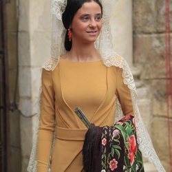 El estilismo de Victoria de Marichalar como madrina de la 34 Exhibición de Enganches el 5 de mayo de 2019